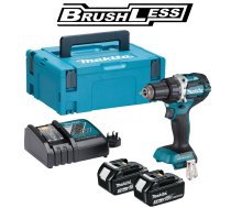 Urbjmašīna-skrūvgriezis Makita DDF484RFJ; 18 V; 2x3,0 Ah akum.