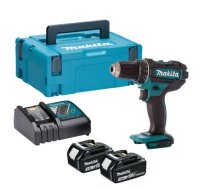 Urbjmašīna-skrūvgriezis Makita DDF482RFJ; 18 V; 2x3,0 Ah akum.