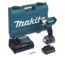 Triecienskrūvgriezis Makita TD110DSAE; 12 V; 2x2,0 Ah akum.
