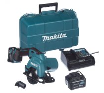 Akumulatora ripzāģis Makita HS301DSME; 12 V; 2x4,0 Ah akum.
