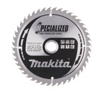 Griešanas disks kokam Makita; 165x2x20,0 mm; Z44; 18°