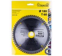 Griešanas disks kokam Condor CON-TCT-1806; 180 mm; Z60