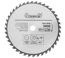 Griešanas disks kokam Condor CON-TCT-3004; 300 mm; Z40