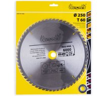 Griešanas disks kokam Condor CON-TCT-2506; 250 mm; Z60