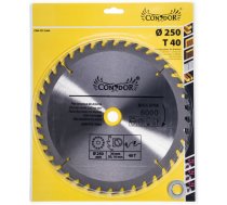 Griešanas disks kokam Condor CON-TCT-2504; 250 mm; Z40