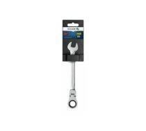 Kombinēta atslēga ar sprūdratu Hogert HT1R053; 13 mm