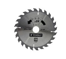 Griešanas disks kokam Tivoly XT50514004434; 190 mm; Z24; 15°