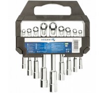 Atslēgu komplekts Hogert HT1R500; 8-19 mm; 9 gab.