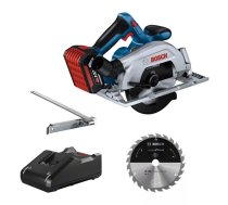 Akumulatora ripzāģis Bosch GKS 185-LI; 18 V; 1x5,0 Ah akum.