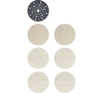 Slīpēšanas siets Bosch M480; 150 mm; P80/120/180; 7 gab.