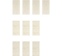 Slīpēšanas siets Bosch M480; 93x186 mm; P80/120/180; 10 gab.