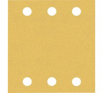 Smilšpapīrs Bosch C470; 115x140 mm; K40/60/80/120/180; 10 gab.