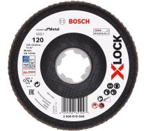 Lāpstveida slīpēšanas disks Bosch X551; 125 mm; K120