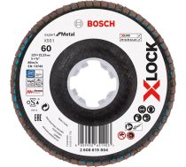 Lāpstveida slīpēšanas disks Bosch X551; 125 mm; K60