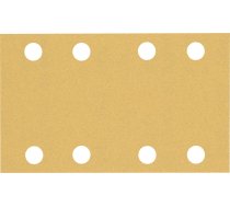 Smilšpapīrs Bosch C470; 80x133 mm; K60/120/180; 10 gab.