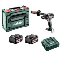 Urbjmašīna-skrūvgriezis Metabo BS 18 LTX BL I; 18 V; 2x5,2 Ah akum.