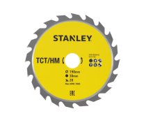 Griešanas disks kokam Stanley STA13030-XJ; 190x30 mm; 20T