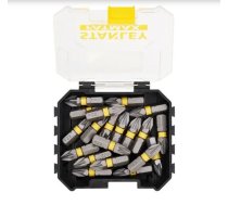 Skrūvgriežu uzgaļu komplekts Stanley STA88568-XJ; PZ2; 20 gab.