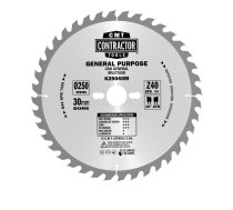 Griešanas disks kokam CMT K16040H; 160x20 mm; Z40; 10°