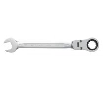 Kombinēta atslēga ar sprūdratu Hogert HT1R059; 19 mm