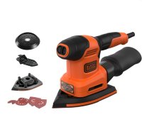 Trīsstūra slīpmašīna Black & Decker BEW200-QS; 200 W
