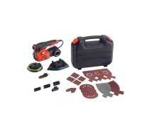 Trīsstūra slīpmašīna Black & Decker KA280K-QS; 220 W