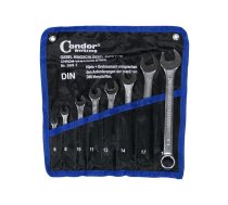 Atslēgu komplekts Condor Werkzeug C0035/8T; 6-19 mm; 8 gab.