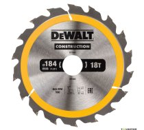 Griešanas disks kokam DeWalt DT1941-QZ; 184x30 mm; 18T