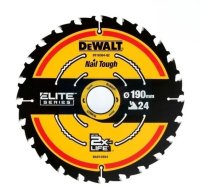 Griešanas disks kokam DeWalt DT10402-QZ; 190x30 mm; 24T