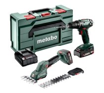 Instrumentu komplekts Metabo Combo Set 2.2.5 (BS 18 + SGS 18 LTX Q); 18 V; 2x2,0 Ah akum.