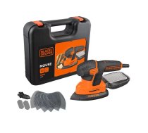 Trīsstūra slīpmašīna Black & Decker KA2500K-QS; 120 W
