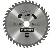 Griešanas disks kokam Tivoly XT50514004448; 230x1,8x30 mm; Z40