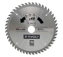 Griešanas disks kokam Tivoly XT50514004449; 216x1,7x30 mm; Z48
