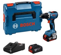 Akumulatora urbjmašīna-skrūvgriezis Bosch GSR 18V-65 Professional; 18 V; 2x5,0 Ah akum. + L-Boxx 136