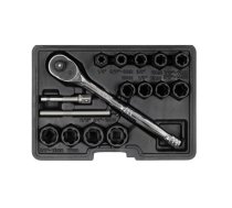 Uzgriežņa galviņu komplekts Yato YT-05897; 16 gab.