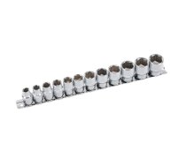 Uzgriežņa galviņu komplekts Condor Werkzeug C25100; 3/8''; 8-19 mm; 12 gab.