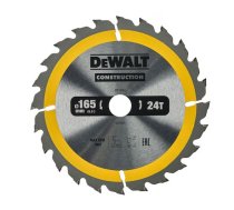 Griešanas disks kokam DeWalt DT1934-QZ; 165x20 mm; Z24; 10°