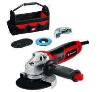 Leņķa slīpmašīna Einhell TC-AG 125/850 Kit; 850 W; 125 mm