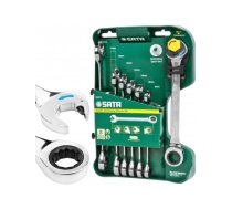 Kombinētu atslēgu komplekts Sata S08007A; 8-19 mm; 8 gab.