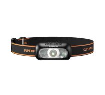 Galvas lukturis SUPERFIRE-HL05-D; LED; 110 lm; 1x0,5 Ah akum.
