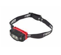 Galvas lukturis AWTools AW17618BL; 3,7 V; LED; 1x1,2 Ah akum.