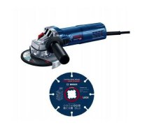 Leņķa slīpmašīna Bosch GWS 9-125 S; 125 mm; 900 W