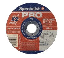 Griešanas disks metālam Specialist+ PRO; 125x1x22 mm