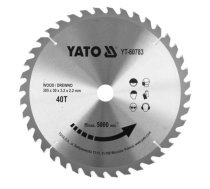 Griešanas disks kokam Yato YT-60783; 305x30 mm; Z40