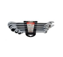 Kombinēta atslēga ar sprūdratu AWTools AW39995; 8-19 mm; 6 gab.