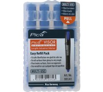 Grafīta serde Pica VISOR; 4 gab.; zila