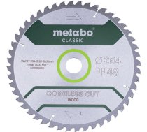 Griešanas disks kokam Metabo 628690000; 254x30 mm; Z45; 5°