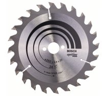 Griešanas disks kokam Bosch OPTILINE WOOD; 160x2,6x20,0 mm; Z24; 15°