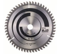Griešanas disks kokam Bosch MULTI MATERIAL; 190x2,4x20,0 mm; Z54; -5°