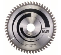 Griešanas disks kokam Bosch MULTI MATERIAL; 190x2,4x30,0 mm; Z54; -5°